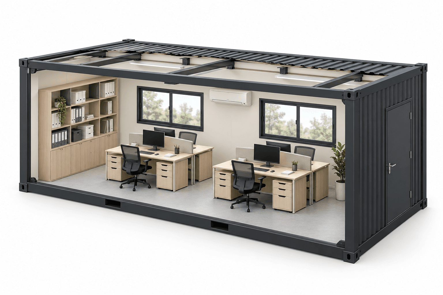 Illustration d’aménagement — Bureaux