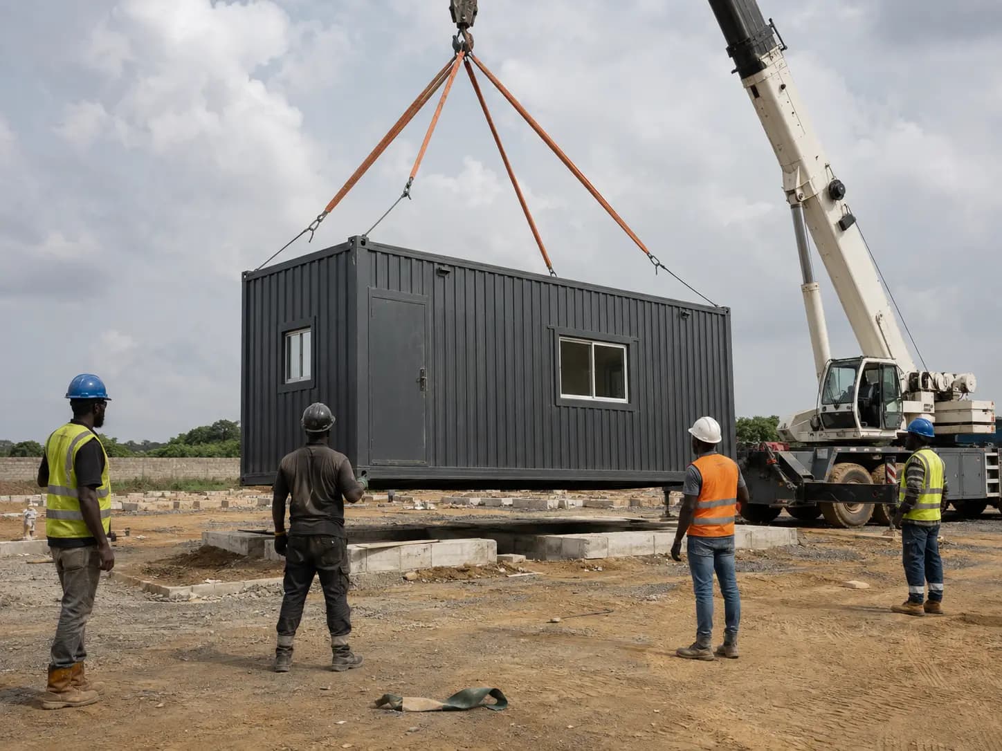 Conteneurs préfabriqués
